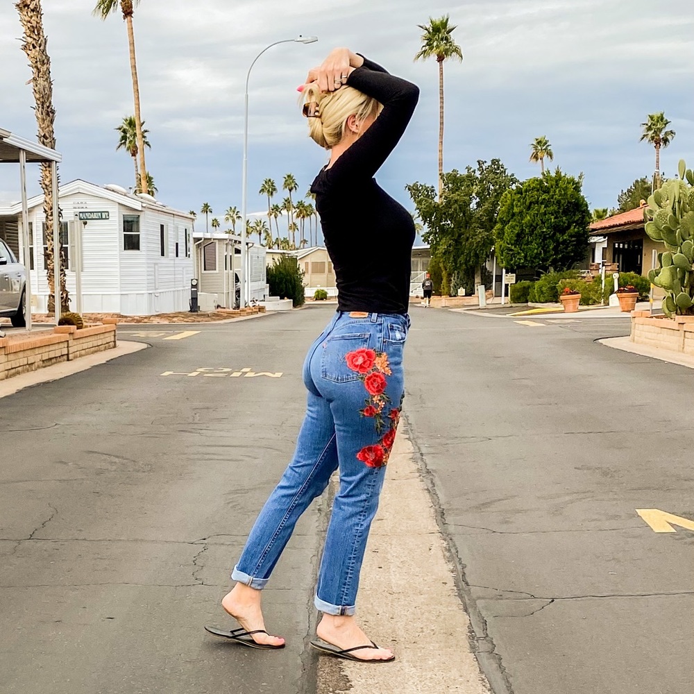 Levi’s 501 Floral Modified (SOLD)